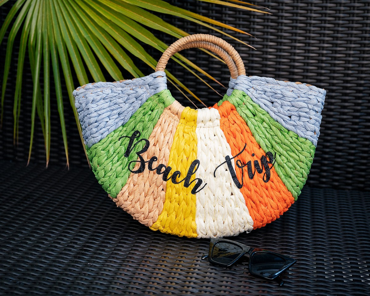 Custom Beach Bag style6 - Rainbow - Beach Bag