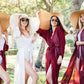 Custom Bridesmaids Beach Long Cover Ups - Long Sleeves - 