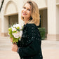 Custom Denim Jacket with Rivets for Bride - style5-autumn -
