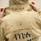 Custom Denim Jacket with Rivets for Bride - style5-autumn -