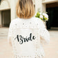 Custom Denim Jacket with Rivets for Bride - style5-autumn -
