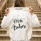 Custom Denim Jacket with Rivets for Bride - style5-autumn -