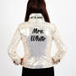 Custom Genuine Leather Jacket for Wedding with Date under