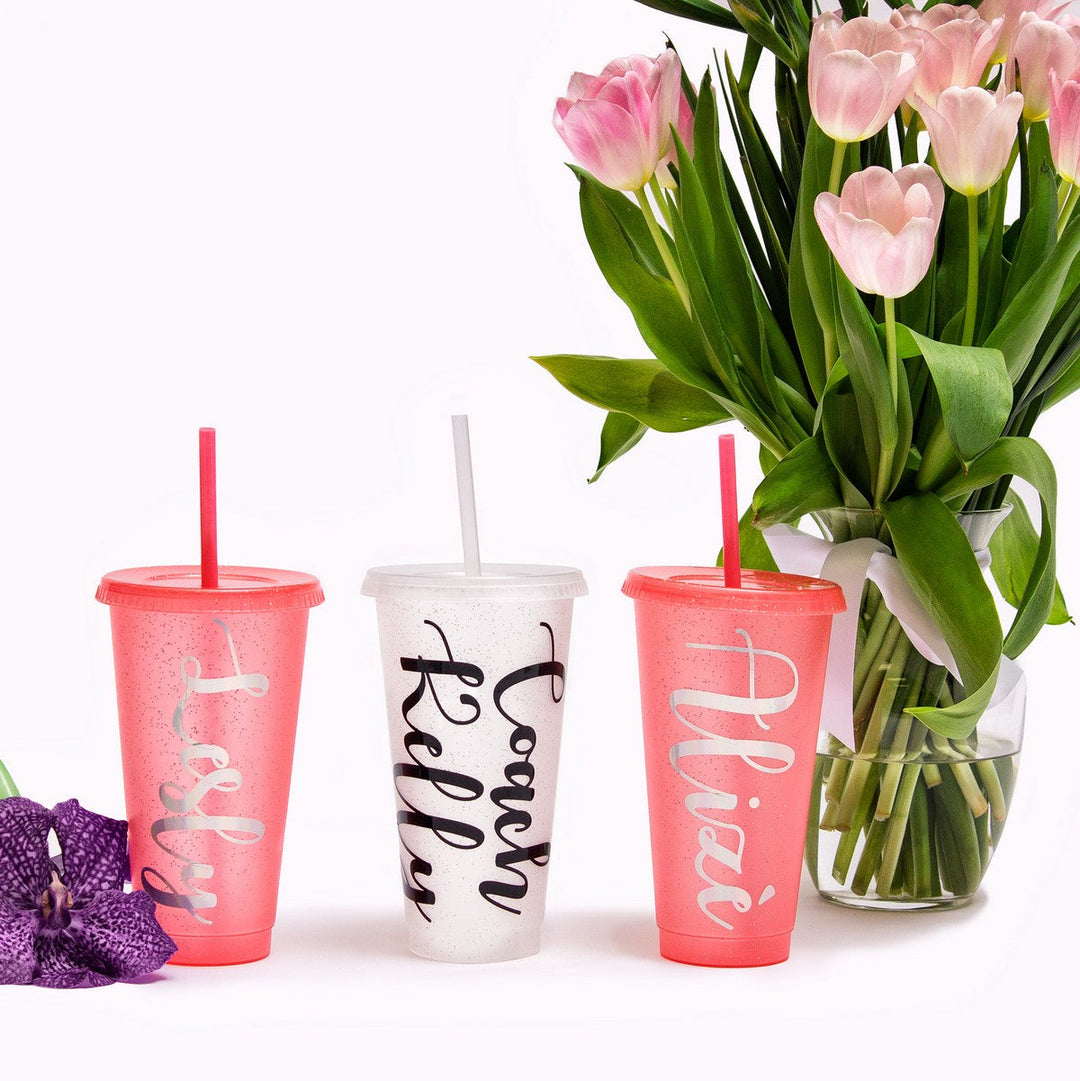 Customized Bridesmaids Plastic Tumblers - Tumblers