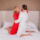 Customized Cozy Terry Bathrobes for Couple - couple custom 