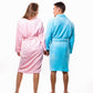 Customized Cozy Terry Bathrobes for Couple - couple custom 