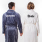 Customized Long Bathrobes King and Queen for Couple Style 2 