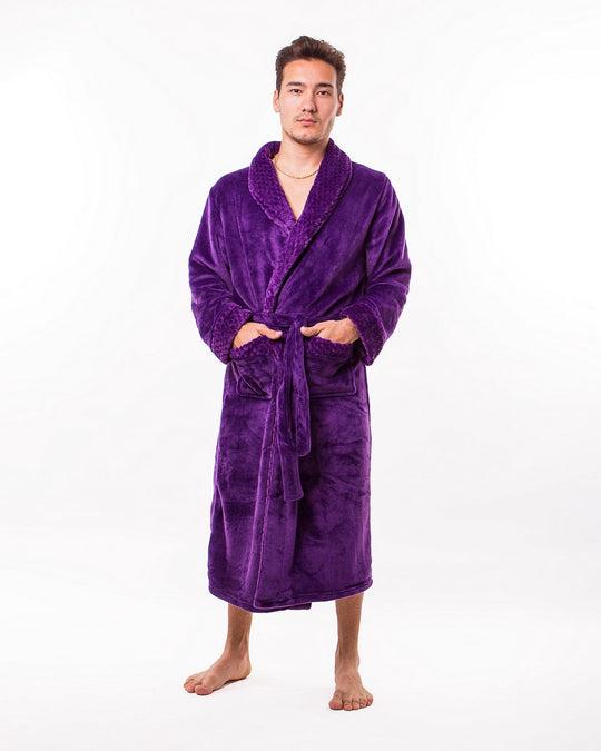 Customized Long Bathrobes King and Queen for Couple Style 2 