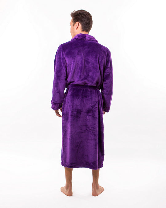 Customized Long Bathrobes King and Queen for Couple Style 2 