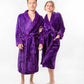 Customized Long Bathrobes King and Queen for Couple Style 2 