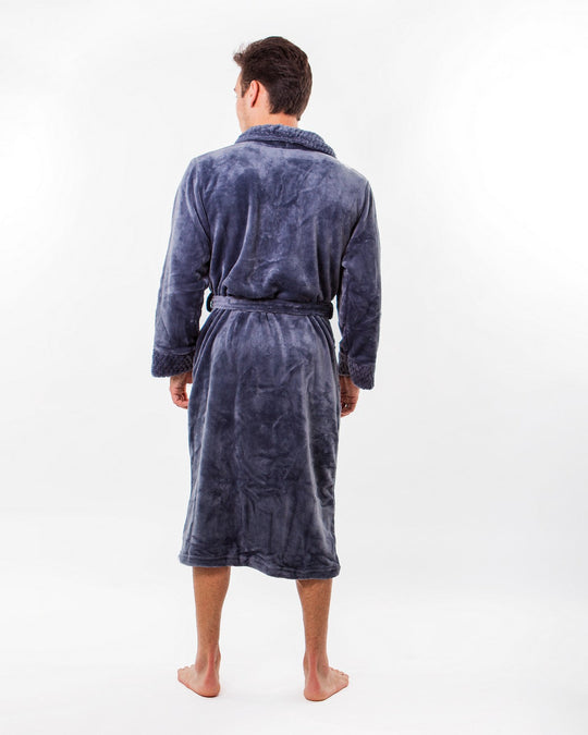 Customized Long Bathrobes King and Queen for Couple Style 2 