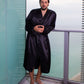 Customized Men’s Satin Robe - men’s robes