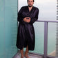 Customized Men’s Satin Robe - men’s robes