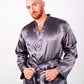 Customized Men’s Satin Robe - men’s robes