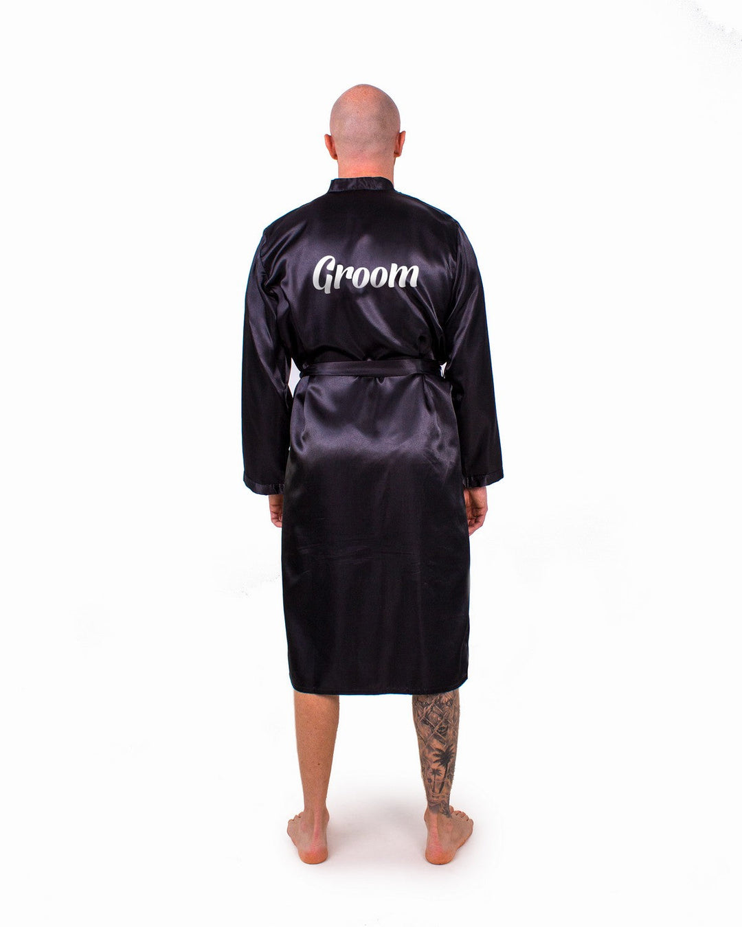 mens personalised silk dressing gown Custom Silk Robes Men