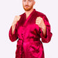 Customized Men’s Satin Robe - men’s robes