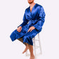 Customized Men’s Satin Robe - men’s robes