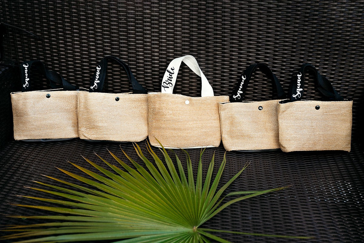 Customized Small Bridesmaid Bags - Beach Bag