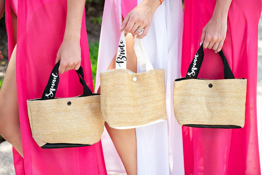 Customized Small Bridesmaid Bags - Beach Bag