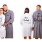 Customized Waffle Knit Robes for Couple - couple custom 