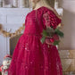 Christmas Girl Embroidery Tutu Dress