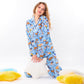 Dogs Print Cotton Pajama Set