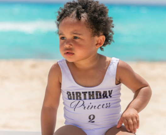 Kids Birthday Princess Squad Swimsuit Personalized Kids Swimsuits Personalized One Piece Girl Swimsuit Kids Pool Party Swims Custom bathing Suits for Girls Kids Birthday Swimsuit Sunny Boutique Miami