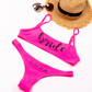 Custom Two Pieces Neon Swimsuit
