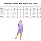 Bridal shower Custom Waffled knit robes - alfresco