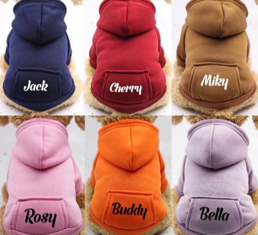 Customized Dog Hoodie