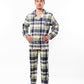Green Plaid Men’s Pajama Set - Men’s Pajamas
