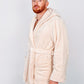 Groom Custom Hooded Long Bathrobes - custom bathrobes