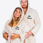 Groom Custom Hooded Long Bathrobes - custom bathrobes
