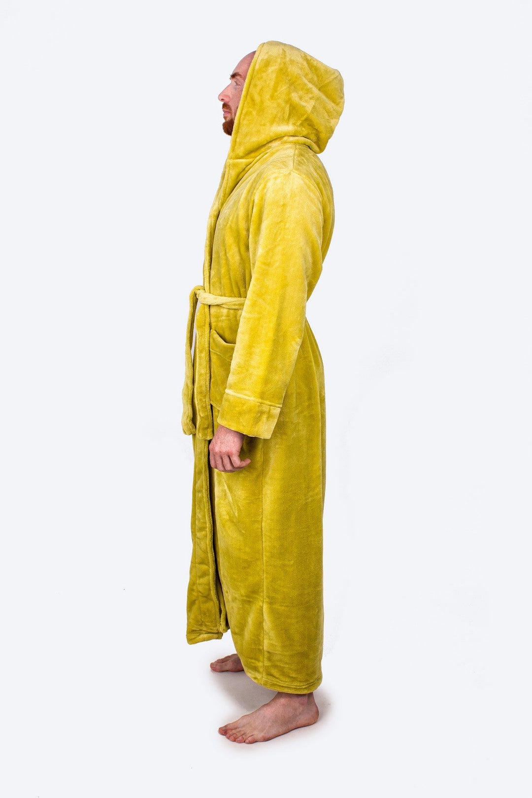 Groom Custom Hooded Long Bathrobes - custom bathrobes