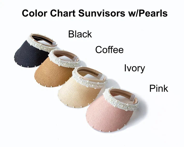 Custom Pearls Sun Visors