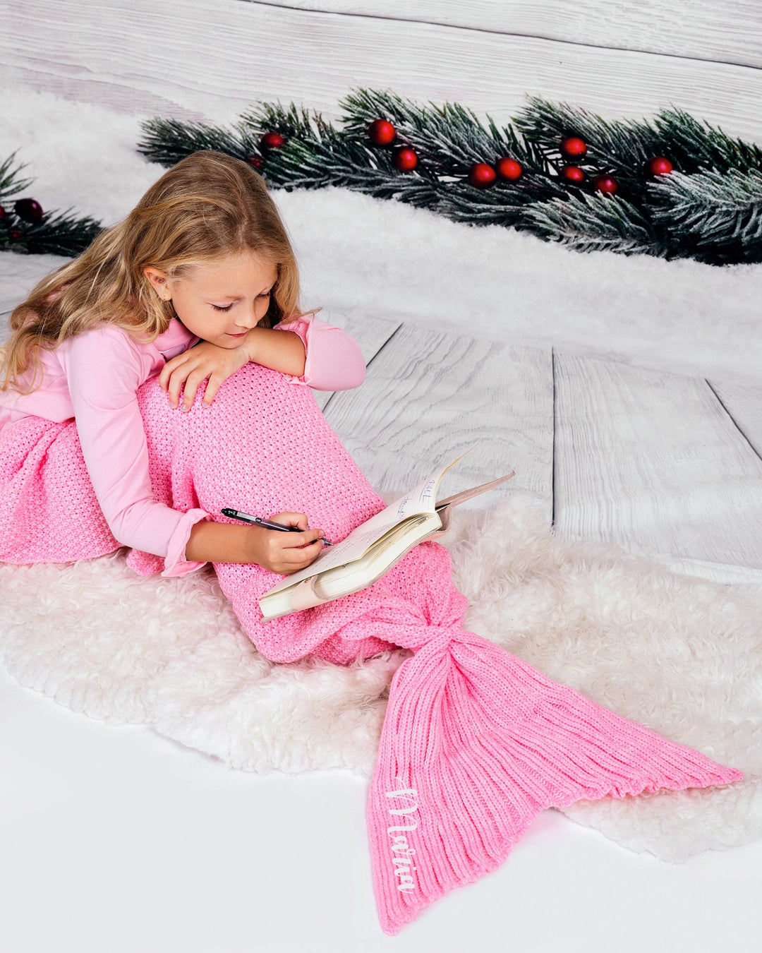 Kids Mermaid Tail Blanket - Kids clothes