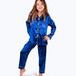 Kids Unisex Satin Customized Pajama Sets Long Sleeves + 
