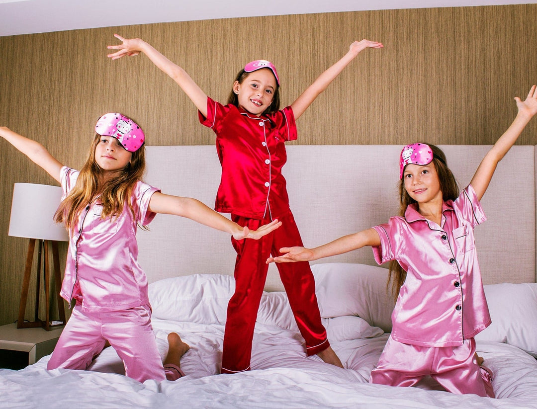 Satin Pajamas Boutique Pajamas For Toddlers Kids Satin