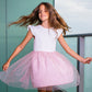 Flower Girl Tutu Dress With Pearls
