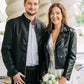 Men’s Custom Faux Leather Jacket - men’s jacket