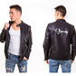 Men’s Custom Faux Leather Jacket - men’s jacket