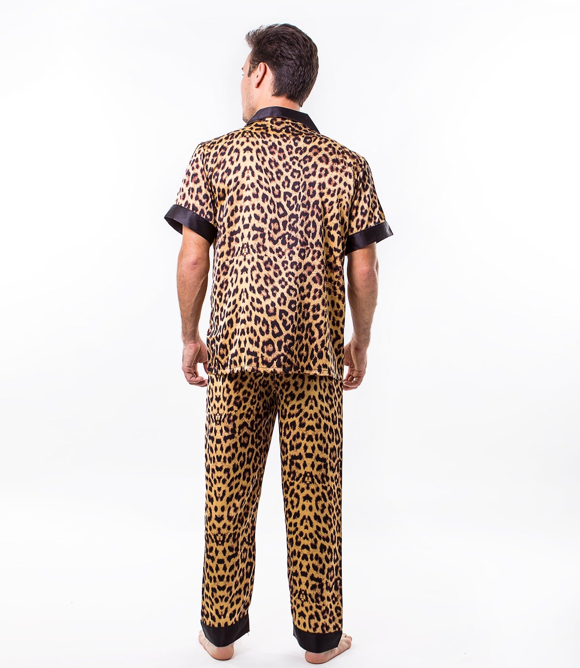 Men's outlet leopard pajamas