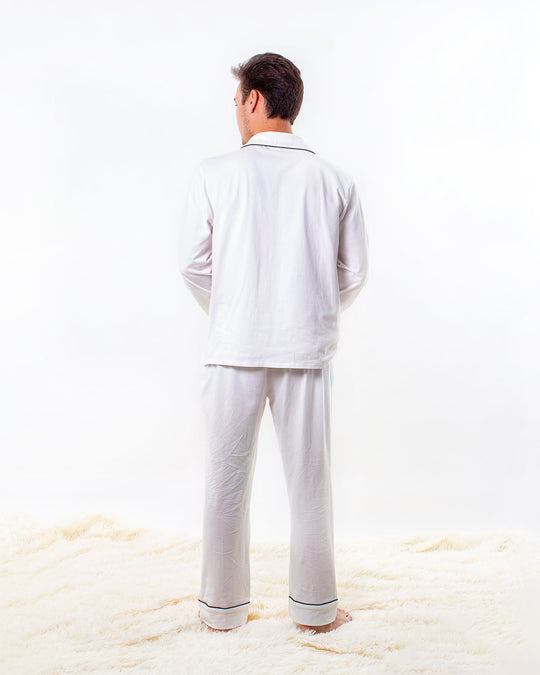 Matching Cotton Couple Customized Pajamas - Pajamas for 