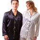 Matching Satin Pajama Sets for Couple Long Sleeves + Pants -