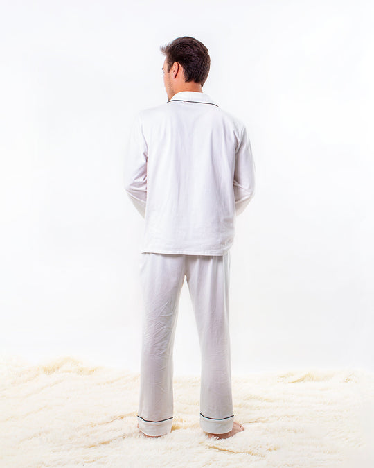 Men’s Cotton Pajama Set - Men’s Pajamas