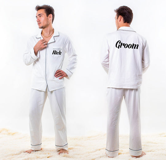 Men’s Cotton Pajama Set - Men’s Pajamas