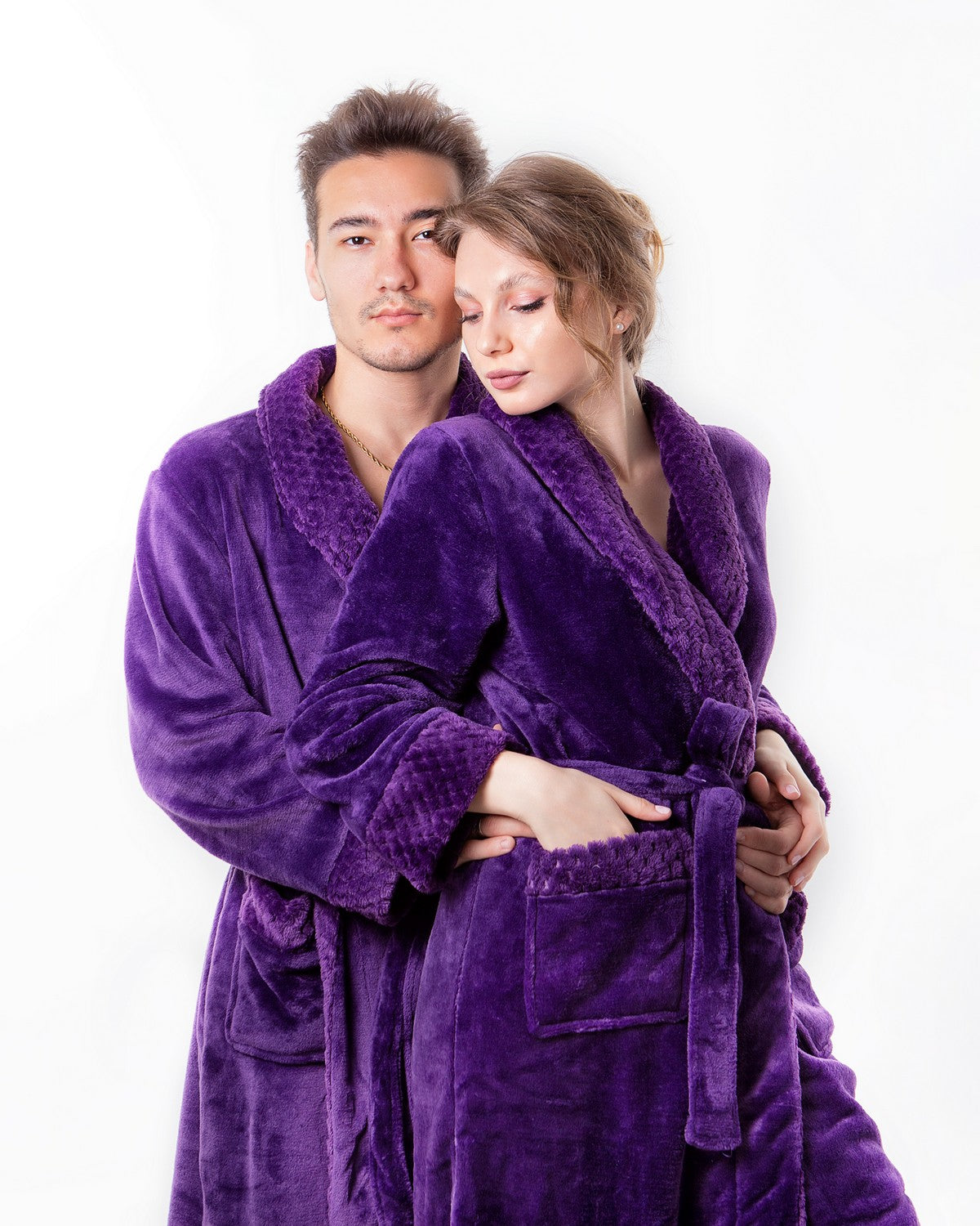 Men’s Custom Long Bathrobe Style 2 - men’s robes