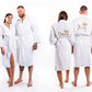 Men’s Custom Long Cotton Waffle Robe - men’s robes