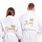 Men’s Custom Long Cotton Waffle Robe - men’s robes