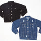 Men’s Custom Ripped Denim jacket - men’s denim jacket